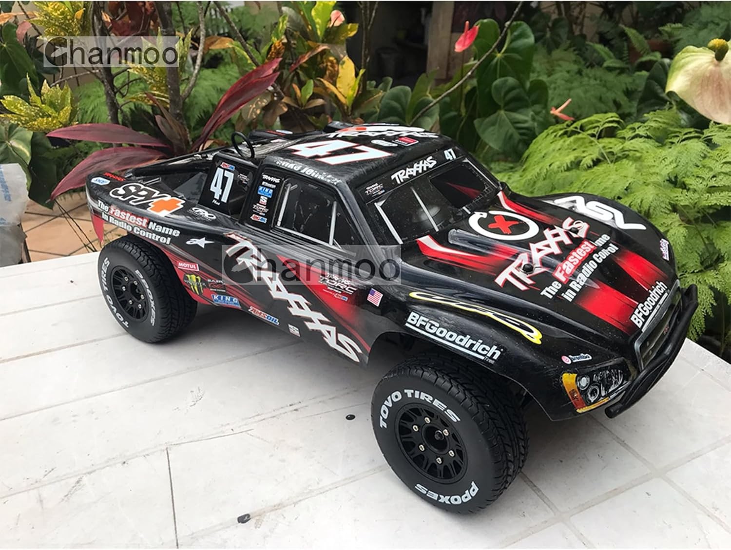 1/10 RC Short Course Truck Tires And Wheels With 12mm 14mm 17mm Hex 113mm 1/8...