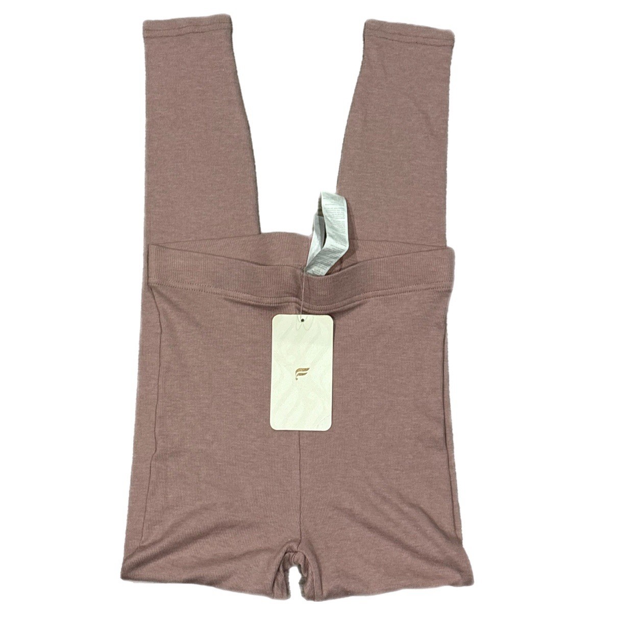 NWT Fabletics Women's Dusty Rose Seamless Low Waisted Regular Leggings Size M