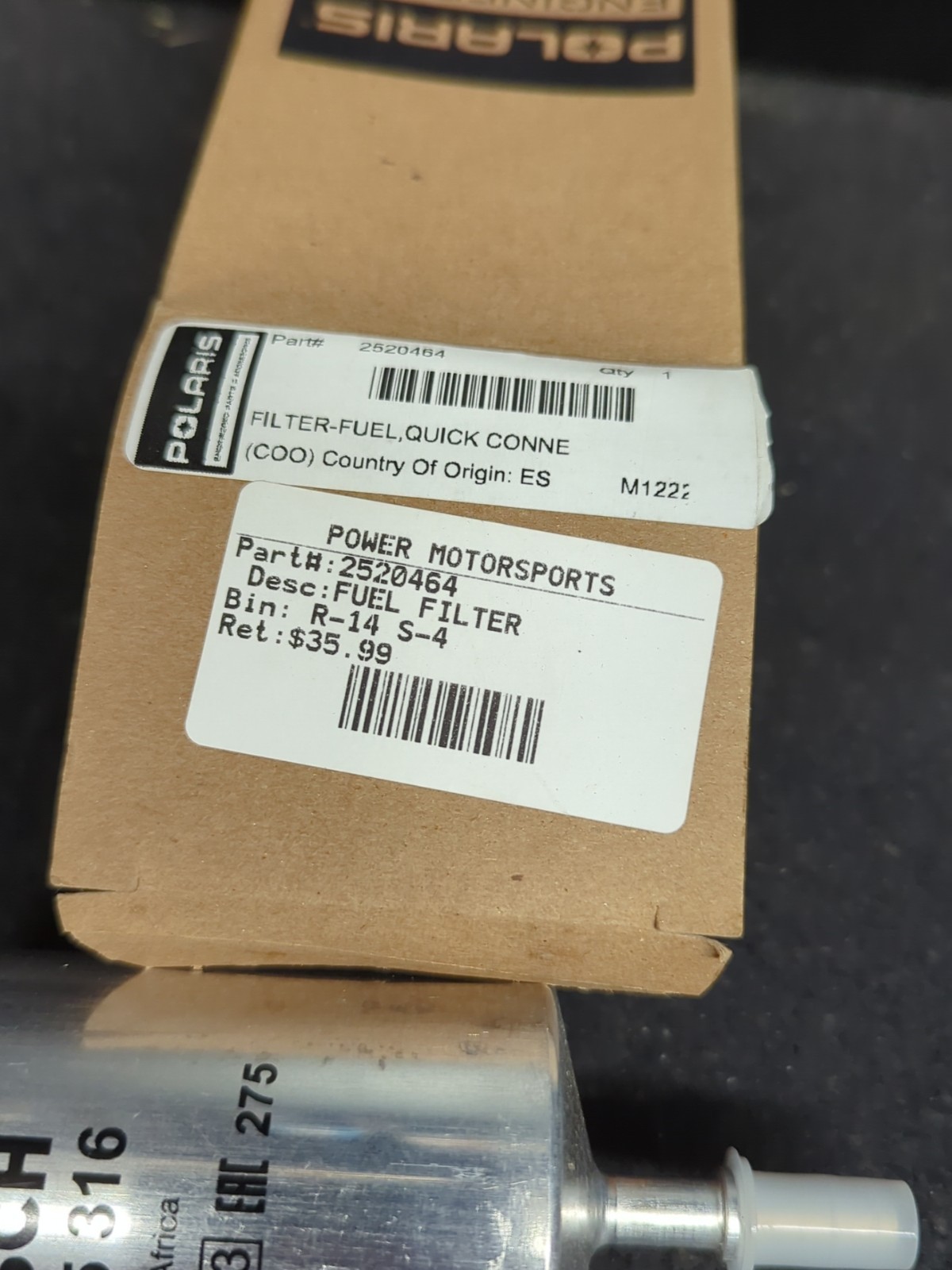 2005-2014 EFI Touring X2 Sportsman 800 700 550 500 Polaris Fuel Filter 2520464