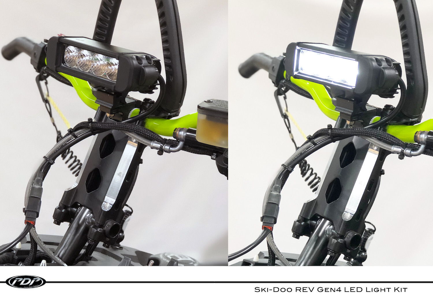 Ski Doo Gen4 850 SUMMIT / MXS LED Auxilary Light Bar w/Mount and Harness