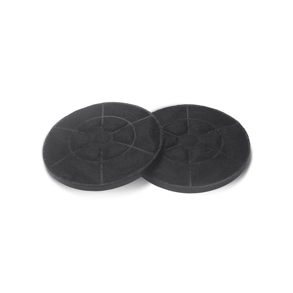 Charcoal Filter Replacement 7.5 in for Ductless Range Hood 500 CFM 2-Pack