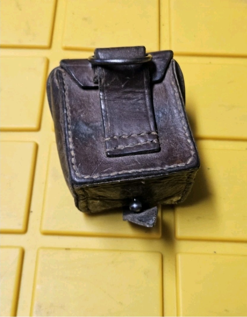 Mauser ammo ammunition pouch leather ww ii ww i 8mm k98 rare Spanish German