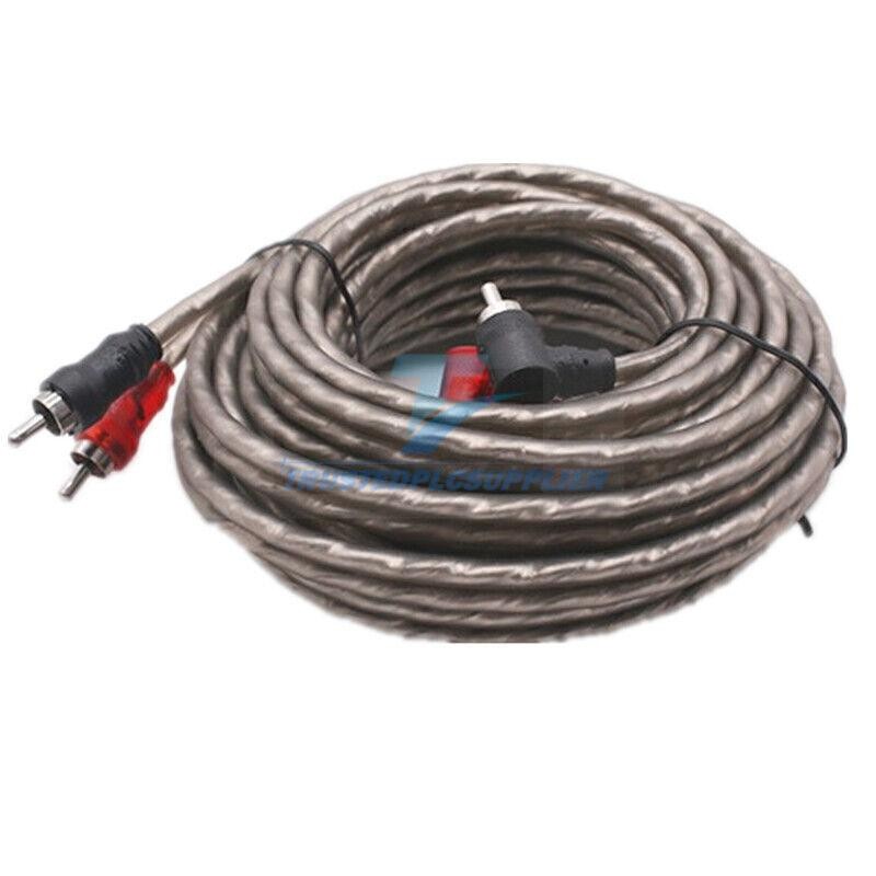 2300W 4 Gauge Car Audio Cable Kit Amplifier Install Amp RCA Subwoofer Sub Wiring