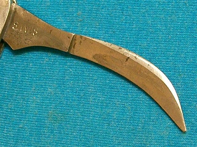 RARE ANTIQUE GRC GOLDEN RULE FOLDING DRS DOCTORS SURGICAL SCALPEL KNIFE VINTAGE