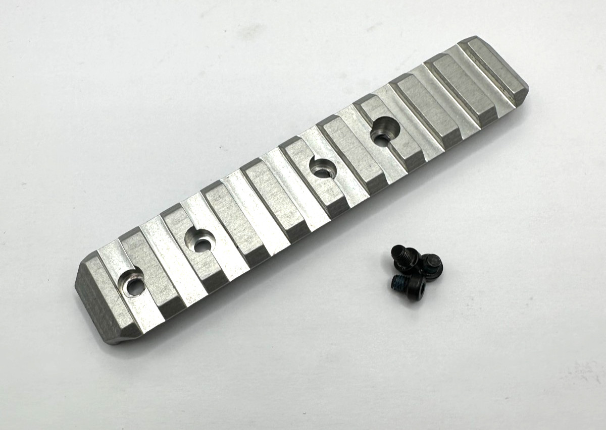 Factory Ruger MKIII MKIV 22/45 Picatinny Rail - Silver