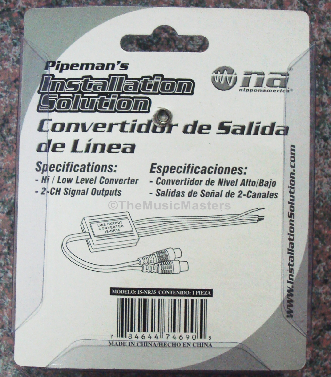 Speaker Level to RCA Line Output Car Radio Audio Signal Converter Power Amp RCA