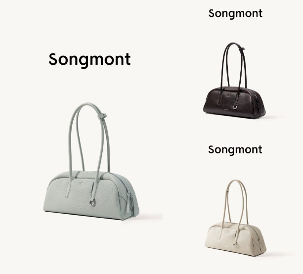 Songmont Bowling, Boston Underarm Baguette Women's Bag Baguette Bag