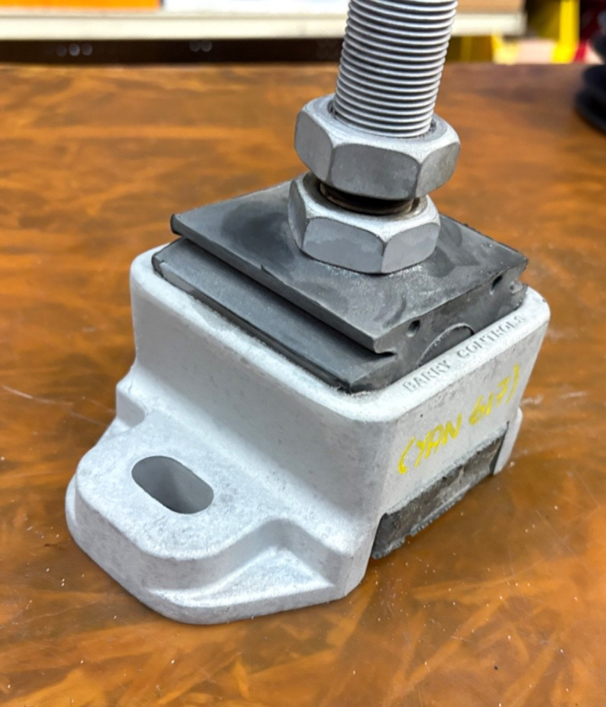 YANMAR 6LY3-ETP VIBRATION DAMPNER FLEXABLE MOUNTING SUPPORT #119773-08300...