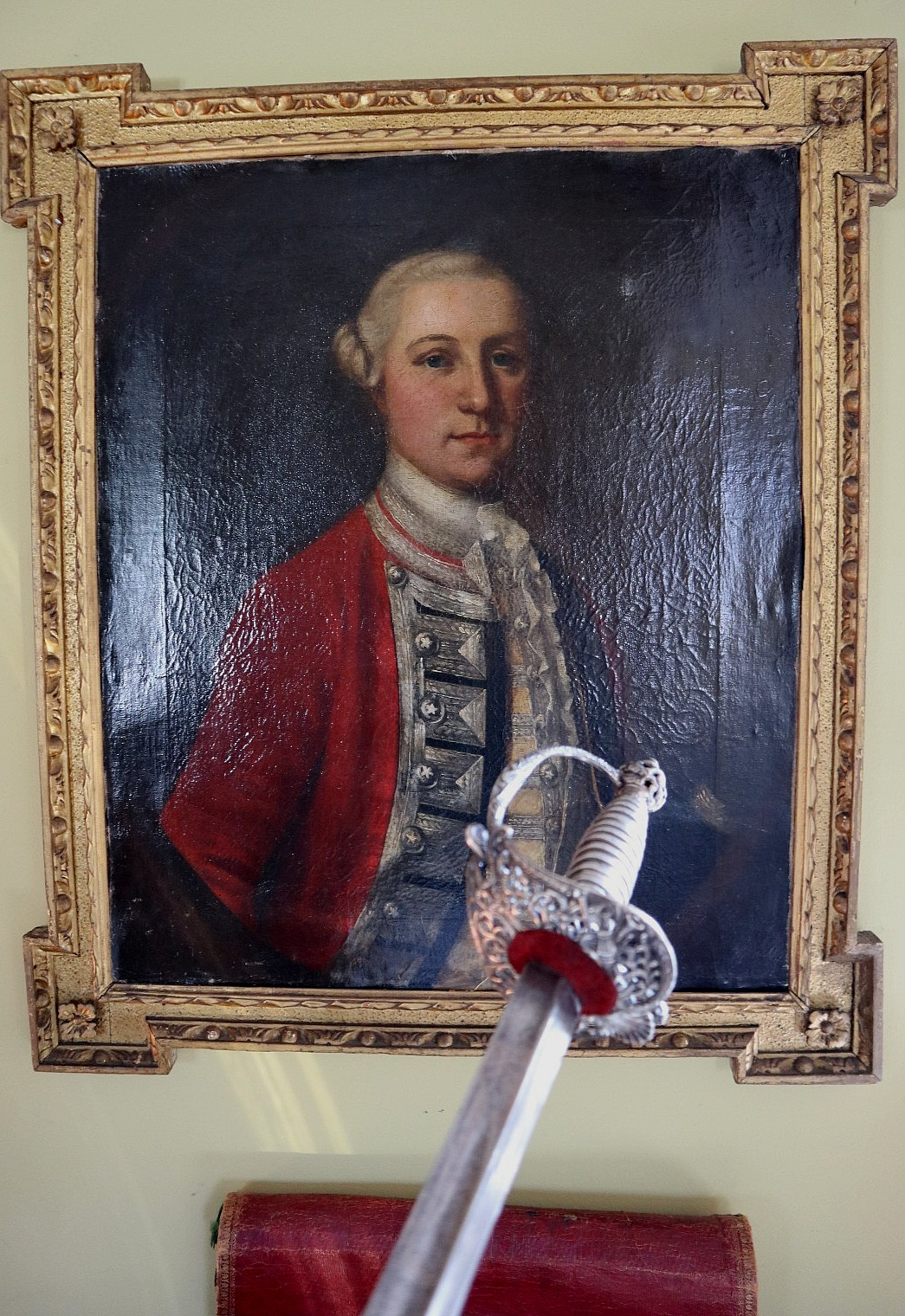 FRENCH INDIAN WAR REVOLUTIONARY WAR SILVER HILT SMALL SWORD HALLMARKED 1762