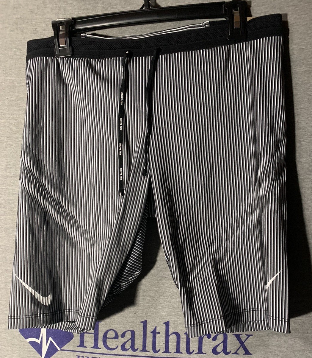 Nike Men's Aeroswift Dri-FIT ADV Tights 1/2 Length Running FN3369-013 Sz L