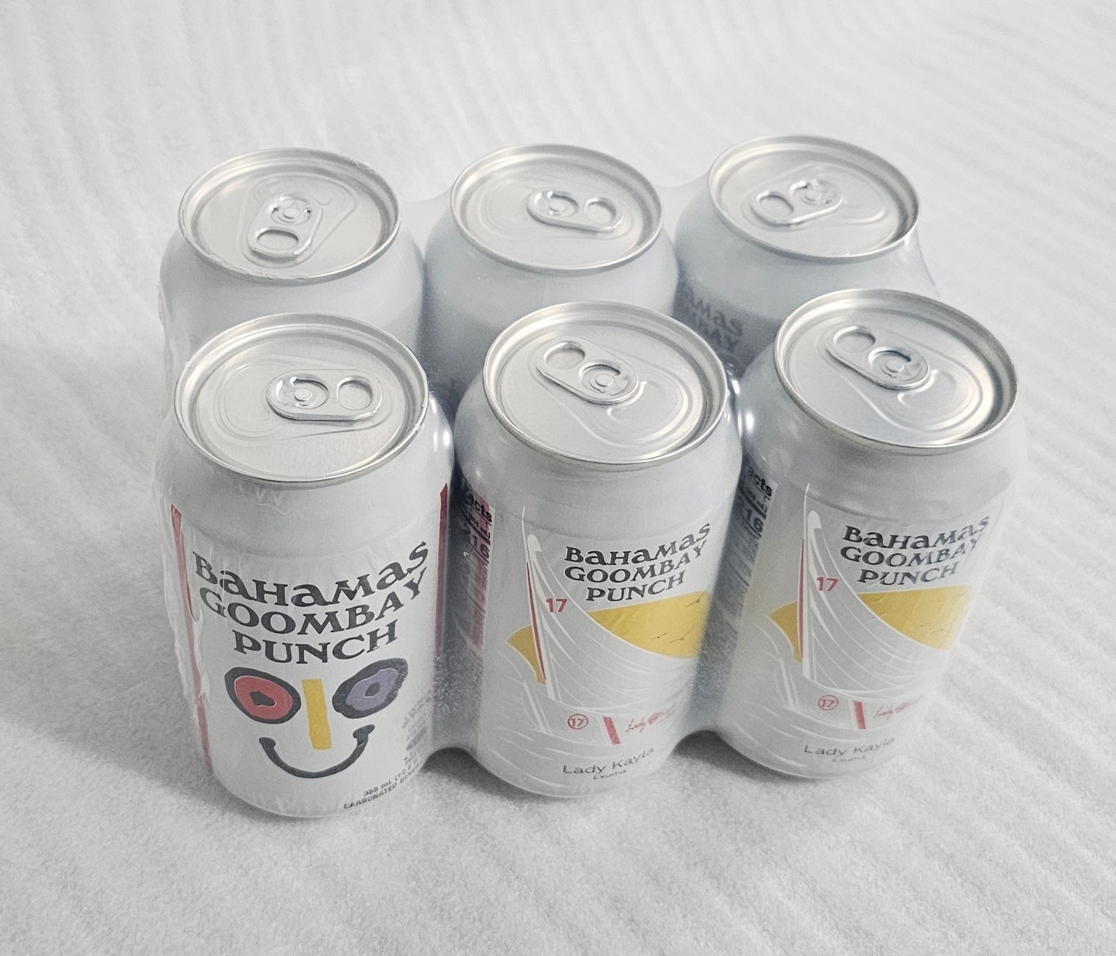 Bahamas Goombay Punch 6 Pack Sealed Pop Cans Coca-Cola Product Exp. 14 SEP 26