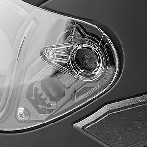 ILM Used Black Flip up Modular Full Face Motorcycle Helmet Dual Visor LED DOT