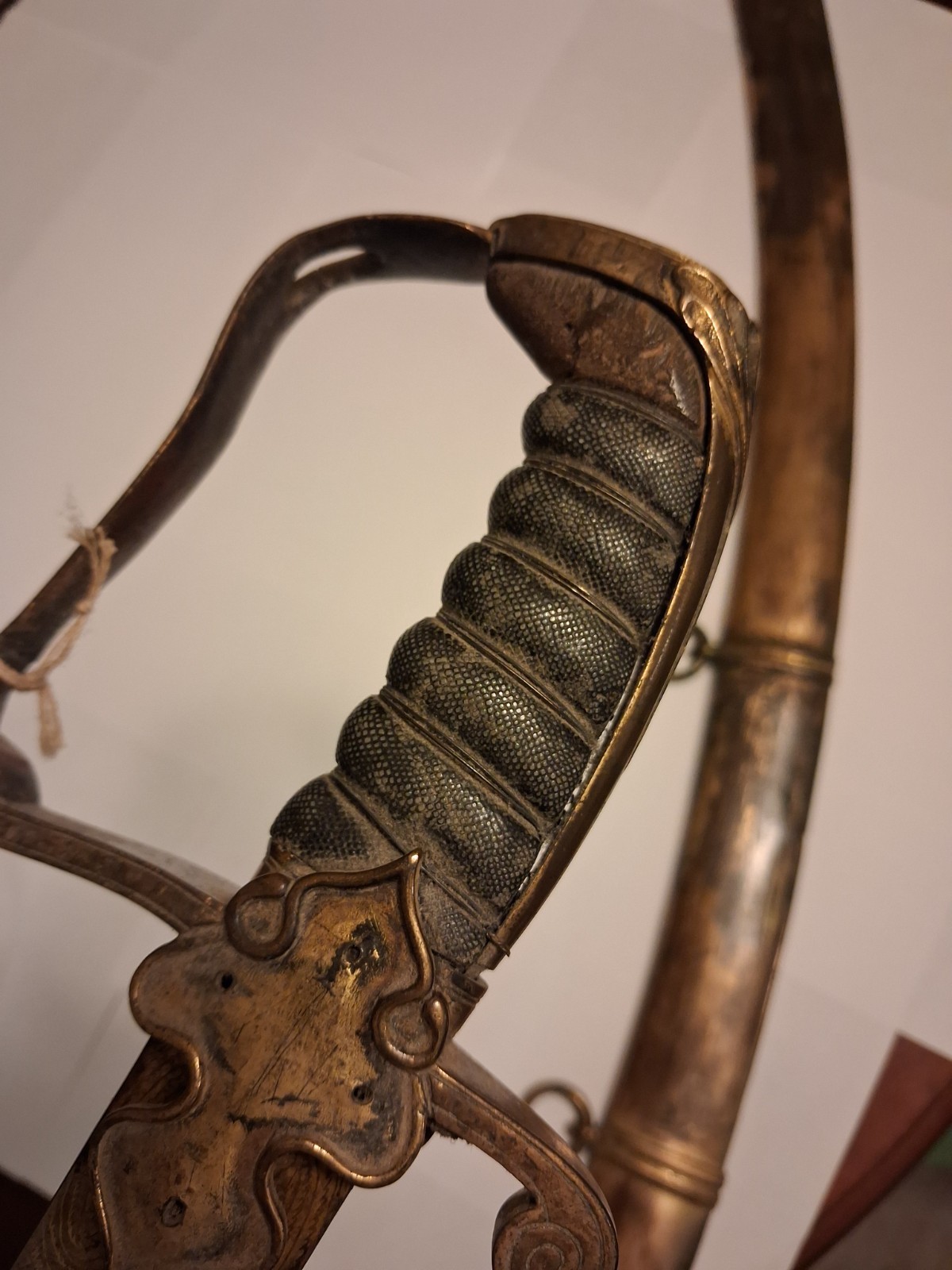 Antique 1800-1830's Ottoman Turkish Officer's Sword Muslim Script Moon Sunburst!