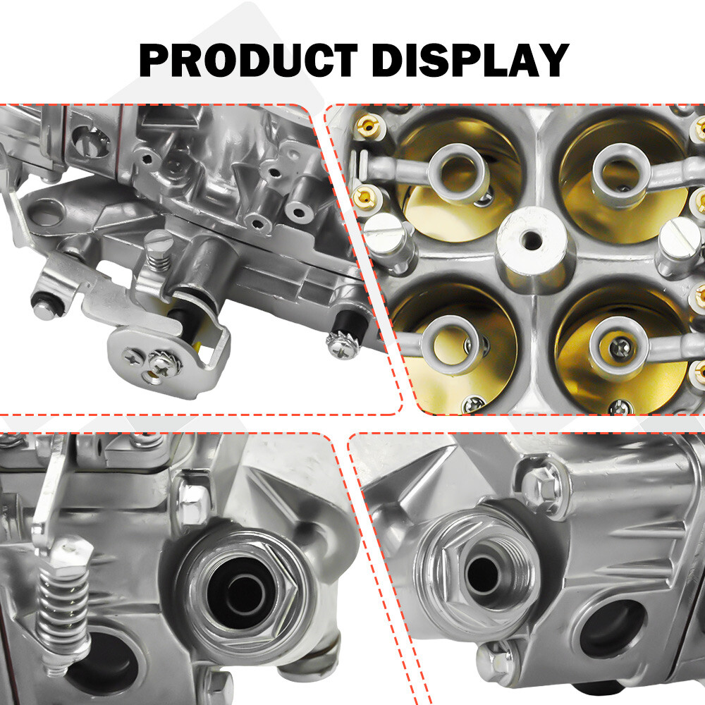 New Replace Carburetor For Holley Quick Fuel BR-67199 650CFM Race Double Pumper