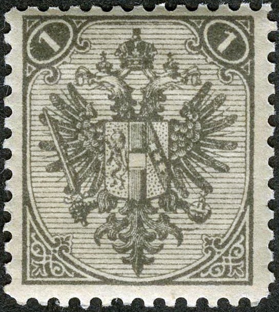 Bosnia & Herzegovina 1894 Coat of Arms MH (SC# 2a)