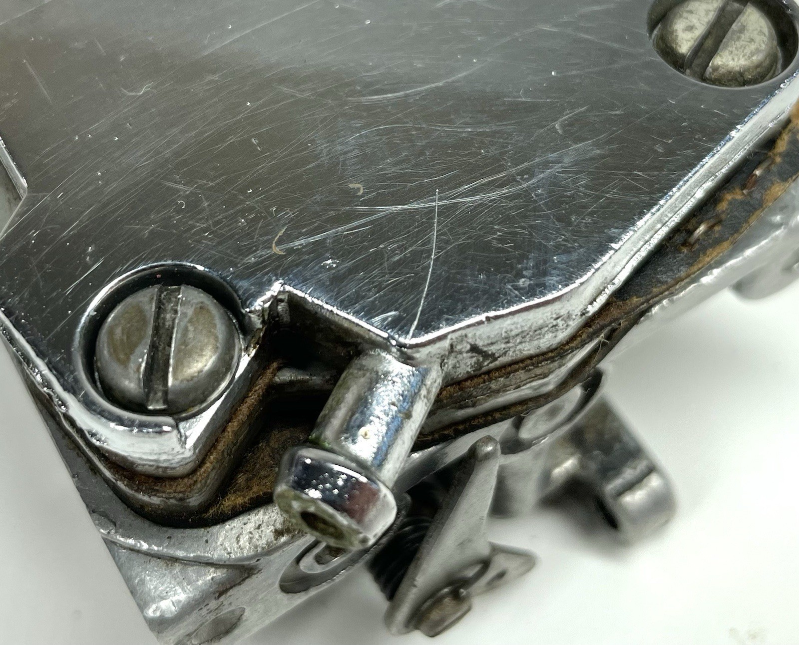 McCulloch Flat Back Chrome Carburetor 48907A Engine Go Kart Vintage Racing MC