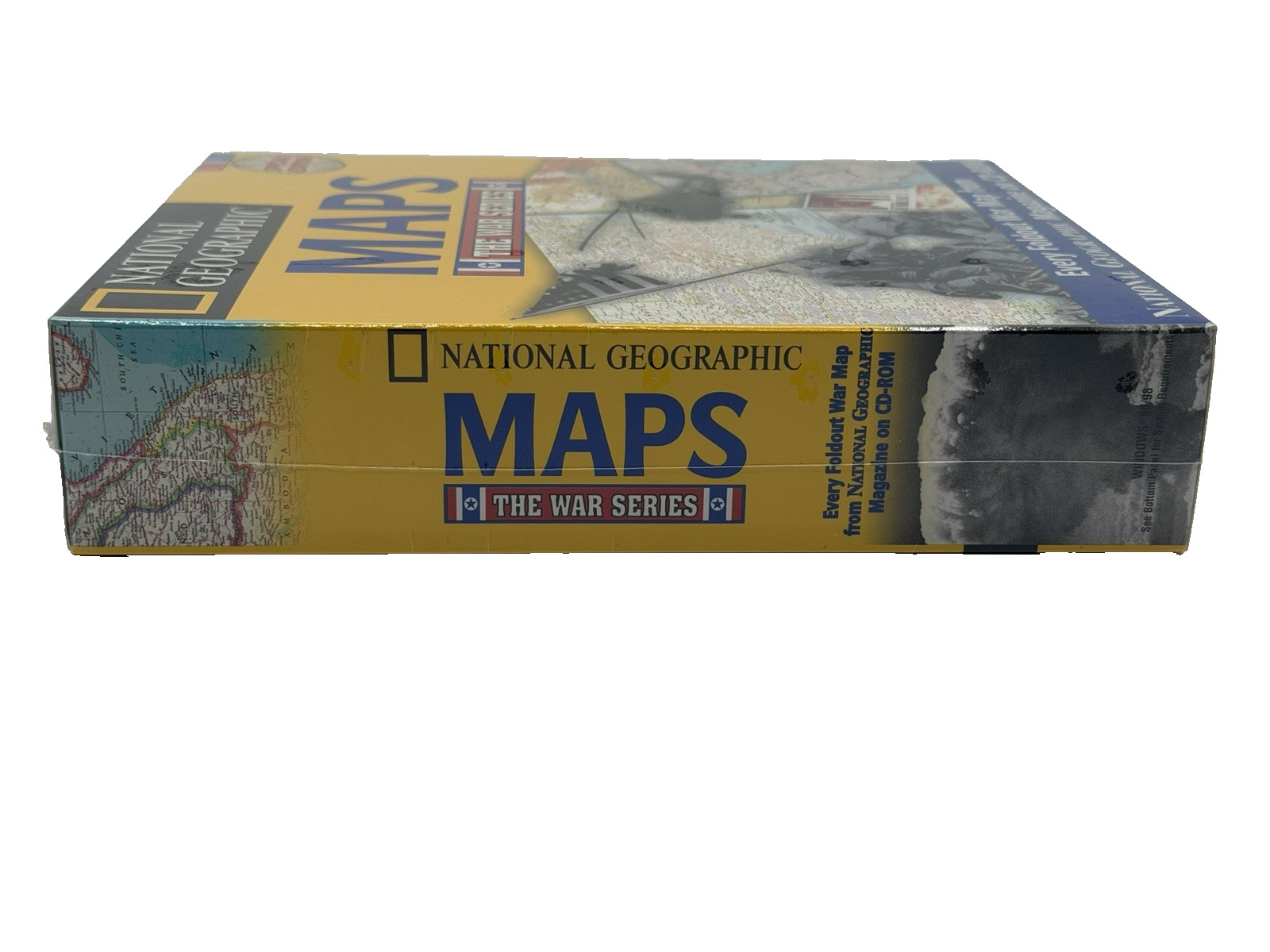 National Geographic Maps The War Series - Special Edition PC CD-ROM New Sealed