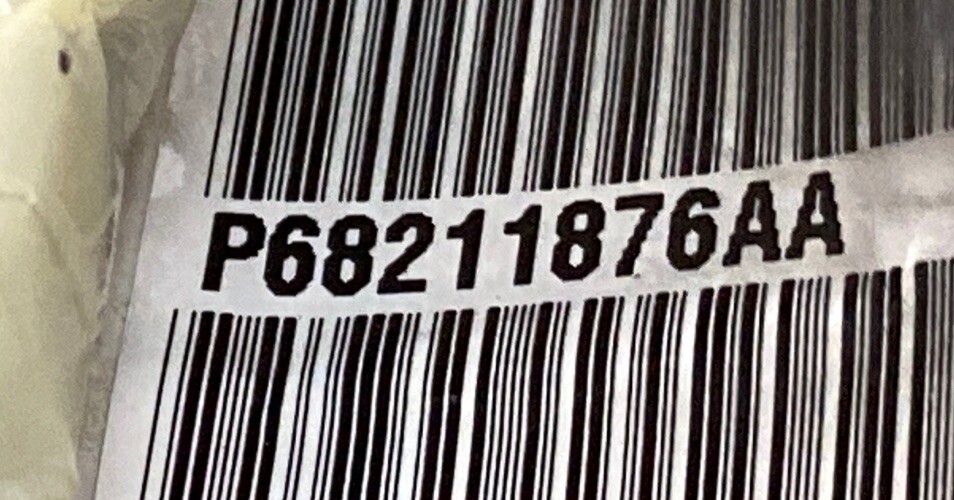 13-19 GRAND CARAVAN TOWN COUNTRY PASSENGER POWER SLIDING DOOR WIRING HARNESS