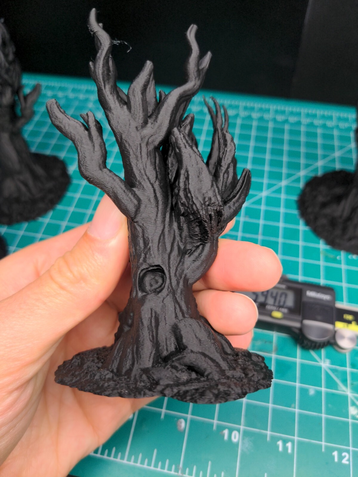 Dark Forest Tree Scatter Terrain, Miniature Forest, Tabletop Gaming, 3d Printed