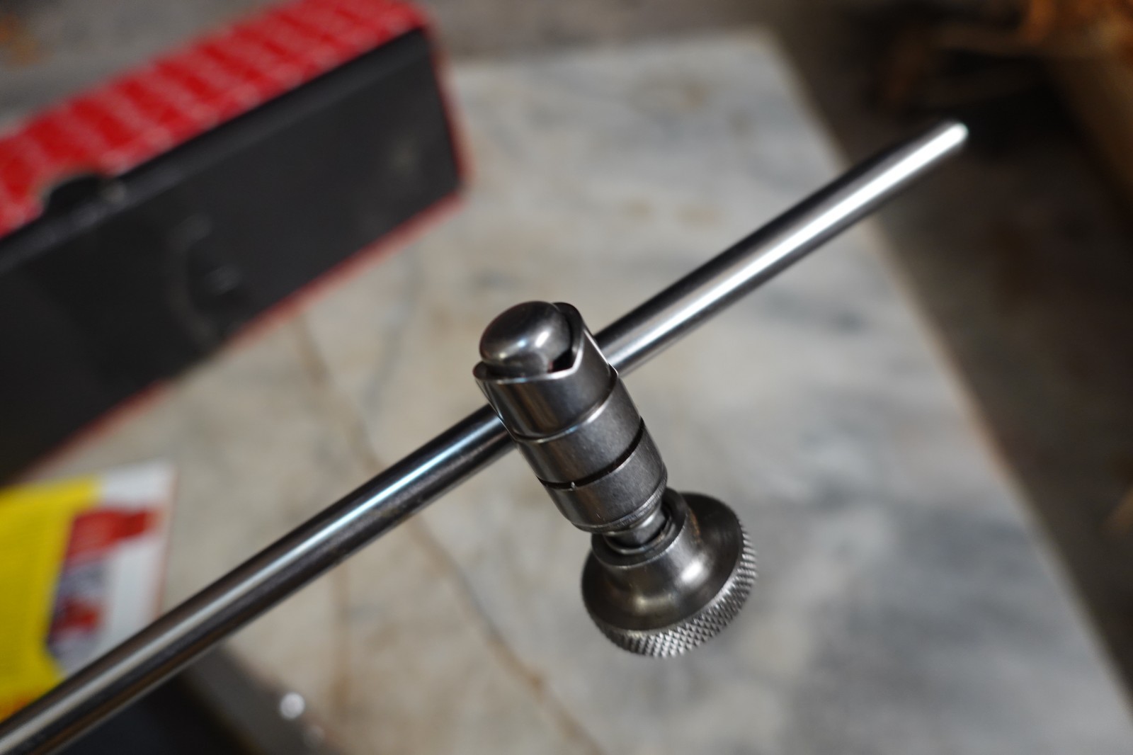 LS STARRETT MAG BASE IND HOLDER 657AA UNUSED Original Box Machinist Mechanic