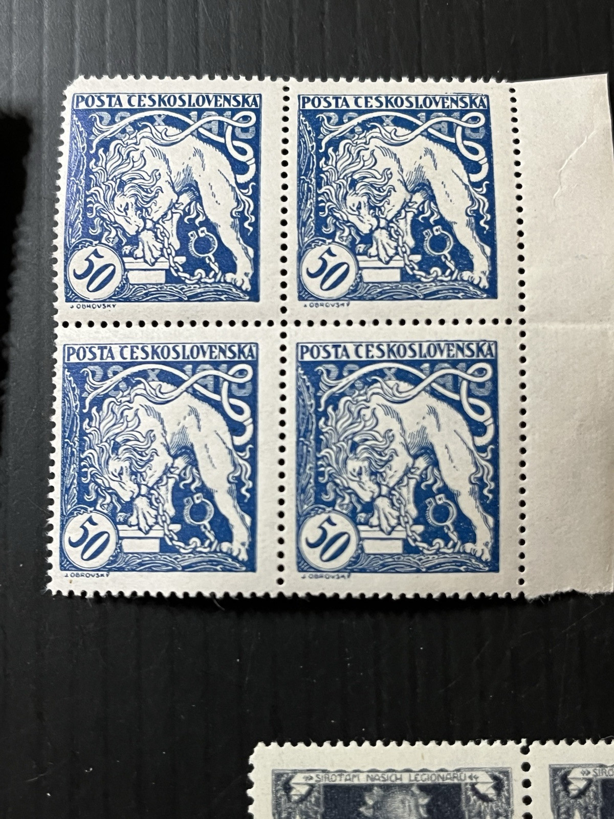 CZECHOSLOVAKIA - 1919, Collection of several Blocks - MNH