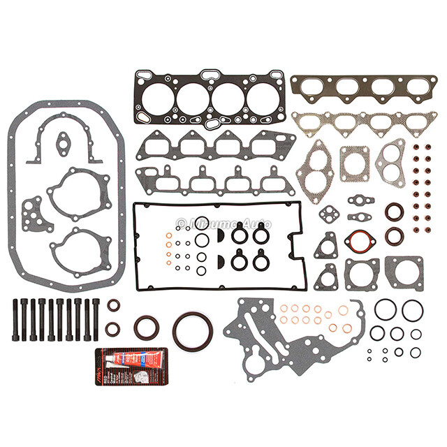 Full Gasket Set Intake Exhaust Valves Fit 89-92 Mitsubishi Eagle Dodge 2.0 4G63