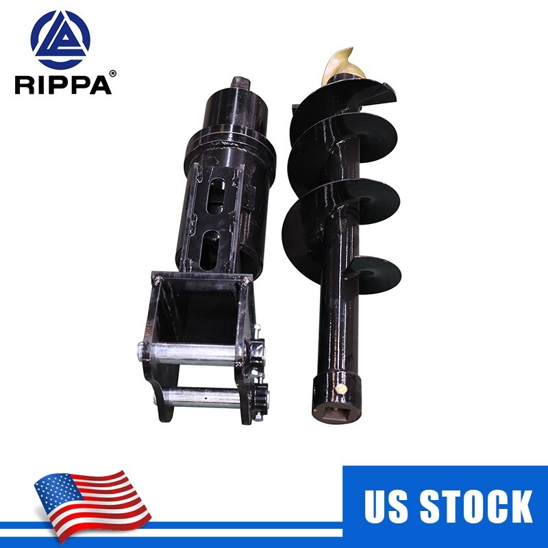 RIPPA 200mm Auger Drill for 1Ton-1.5Ton Mini Excavator, New
