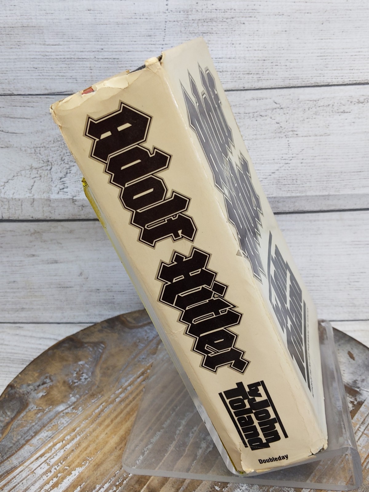 Adolf Hitler By John Toland 1976 HCDJ True First Edition Single-volume edition