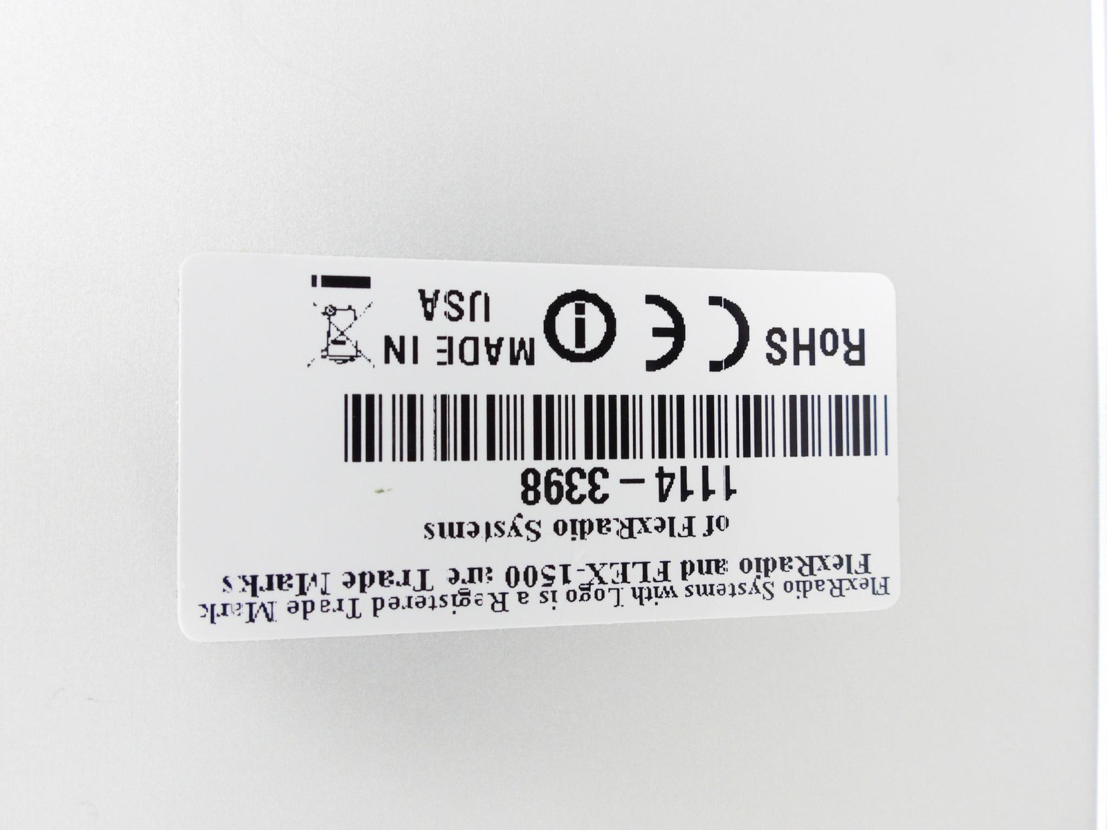 Flex Radio 1500 SDR Transceiver + Mic + Box (excellent)