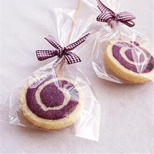 Clear cellophane cello display bags for lollipops cake pops sweets party
