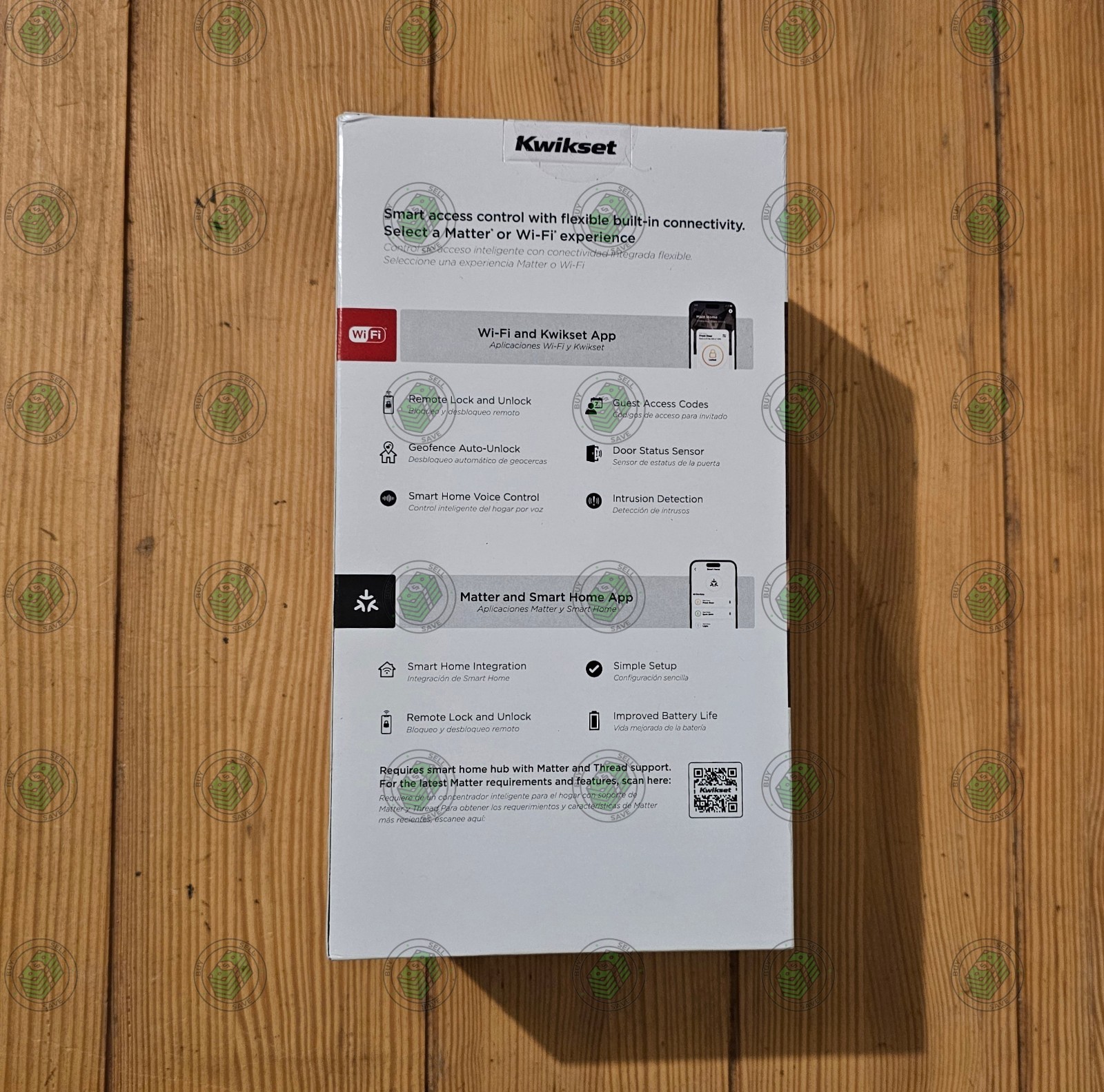 Kwikset Halo Select Wi-Fi and Matter Enabled Smart Lock - Satin Nickel **NEW**