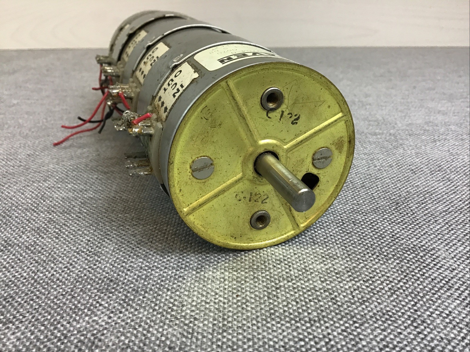 Daven SPEC 8704-G Quad “T” Audio Attenuator 600/600, 1.5 DB, Taper & off