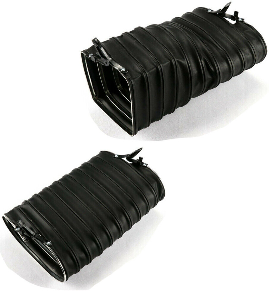 1976-1981 Corvette Flex Ducts SET Air Intake to Air Cleaner - Fender Hose C3 NEW