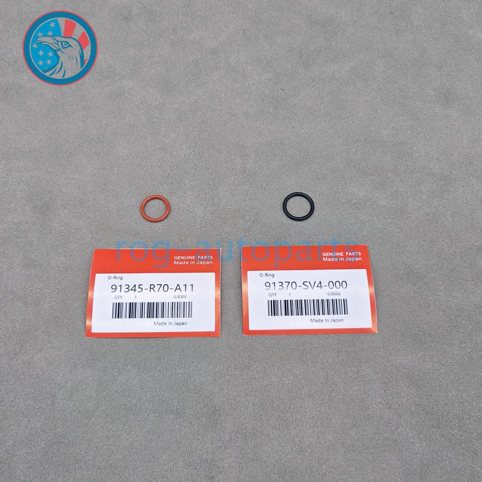 OEM!! 2PC KIT POWER STEERING PUMP INLET & OUTLET O-RING SEALS FOR HONDA ACURA