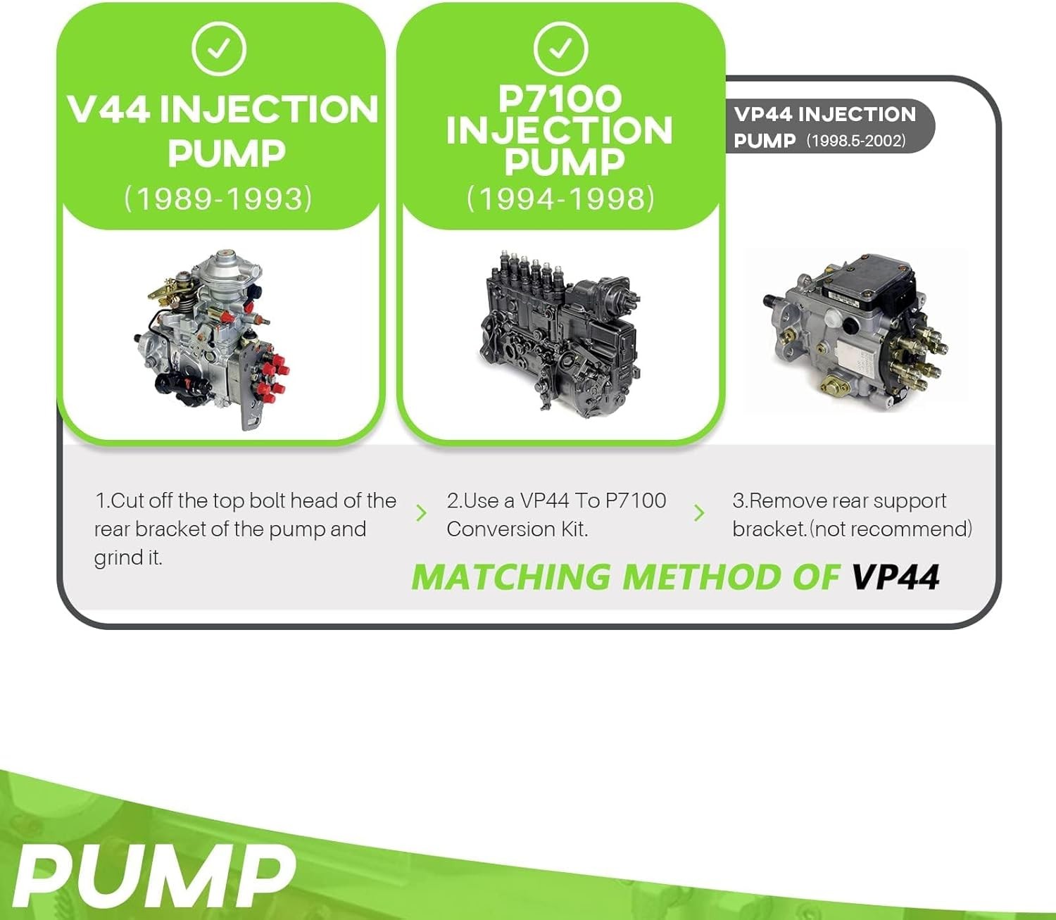 Aluminum Billet Tappet Cover Kit for Cummins 89-02 Dodge Ram 5.9L 12v 24v Diesel