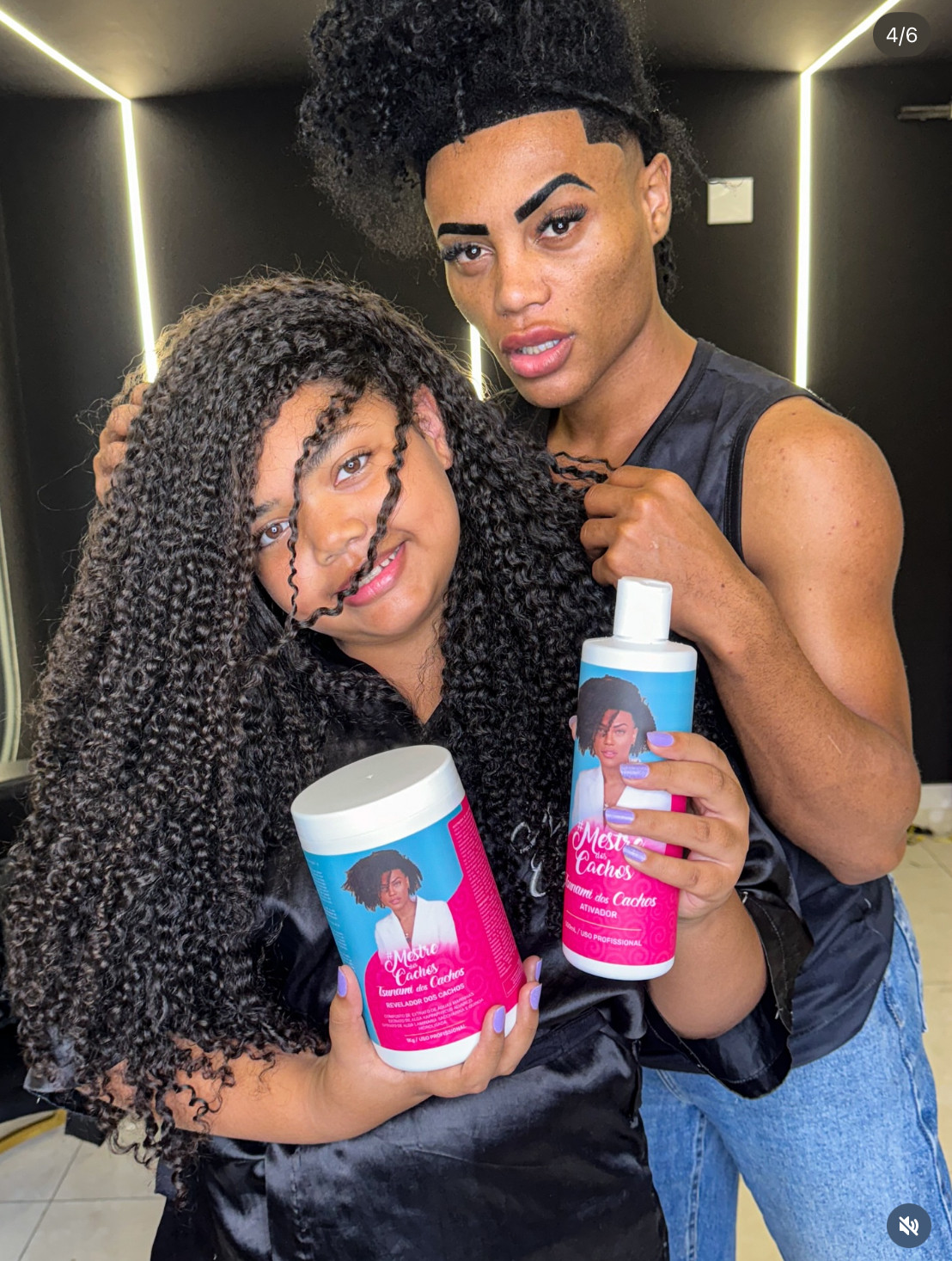 Mestre dos Cachos Tsunami Kit – Brazilian Curl Loosening & Definition Treatment