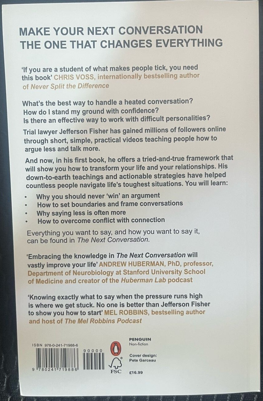 The Next Conversation by Jefferson Fisher, Paperback