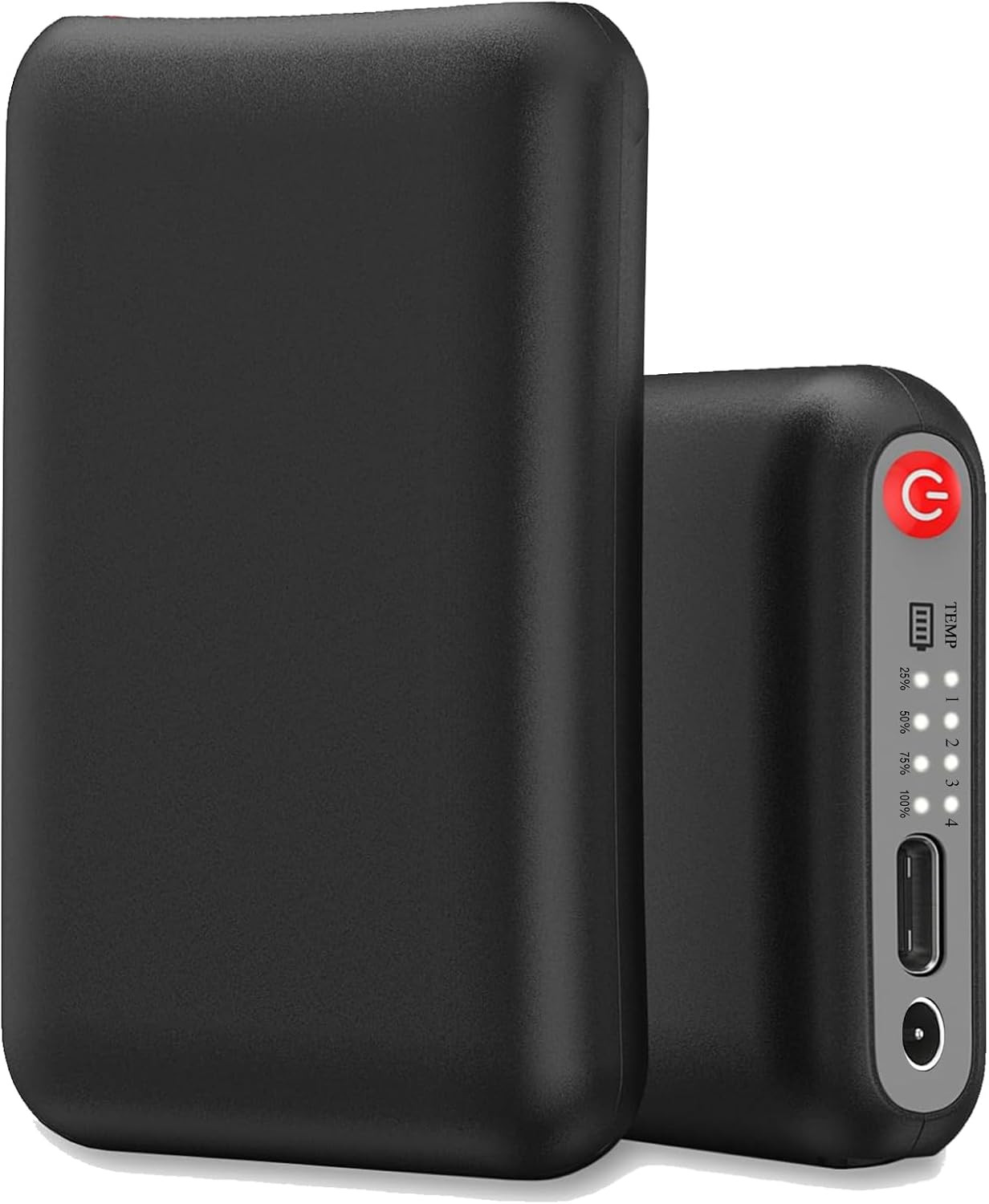 2Pack 5V 5000Mah Li-Polymer Rechargeable Batteries for Heated Socks with DC Port