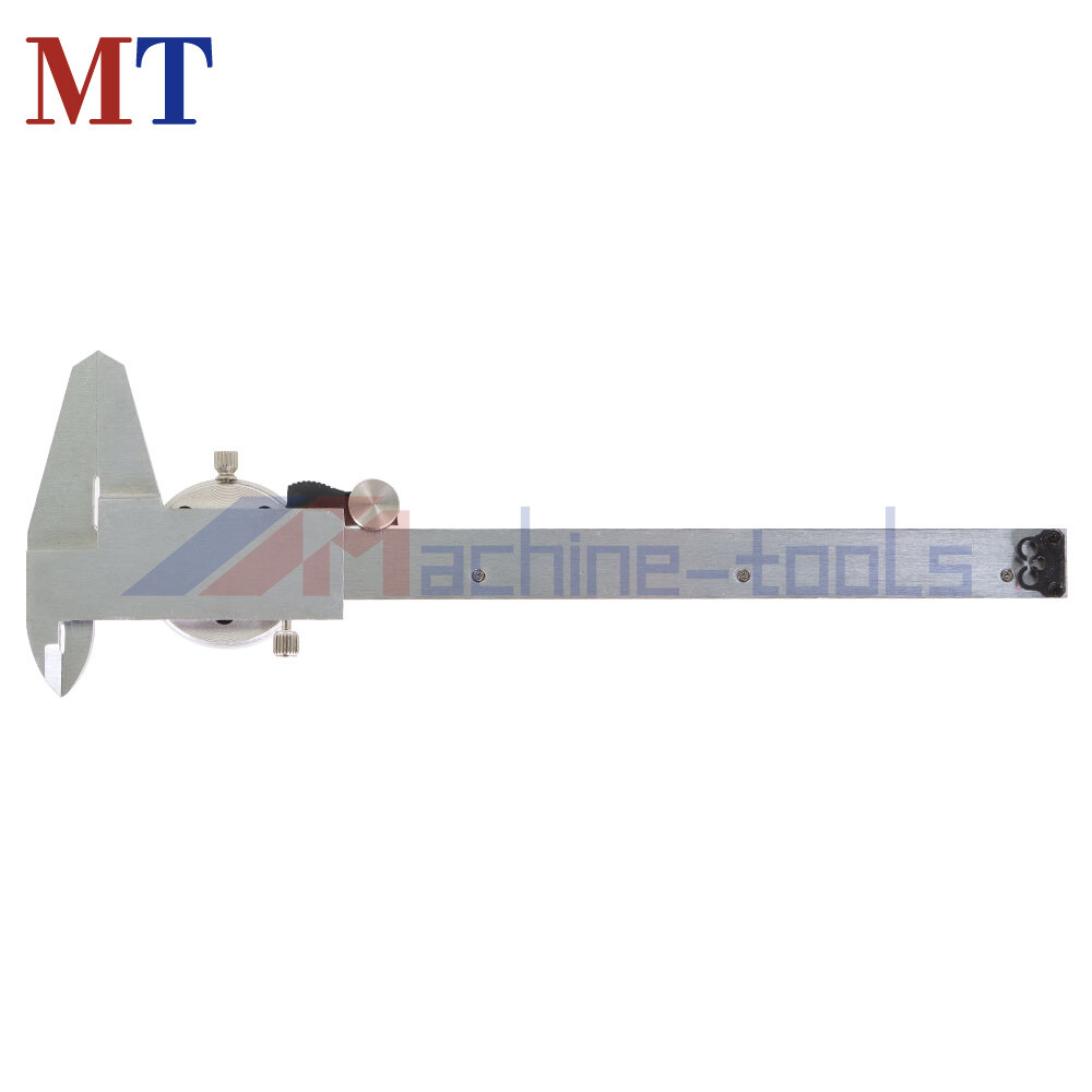 6 Inch Dial Caliper Shockproof Gauge 0.001" Of One Inch Stainless Steel