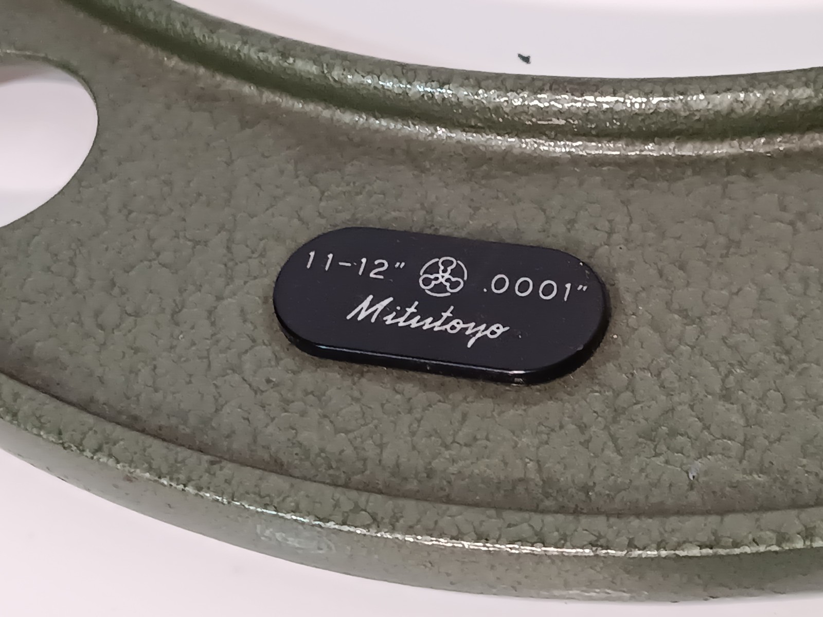 Mitutoyo Outside Micrometer Set, 6 Sizes, 5" - 11" Overall Range, .0001" Grad