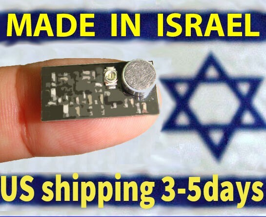 Hidden Spy Listening Device • Mini FM Audio Bug •up to 300m Range • Israel Made