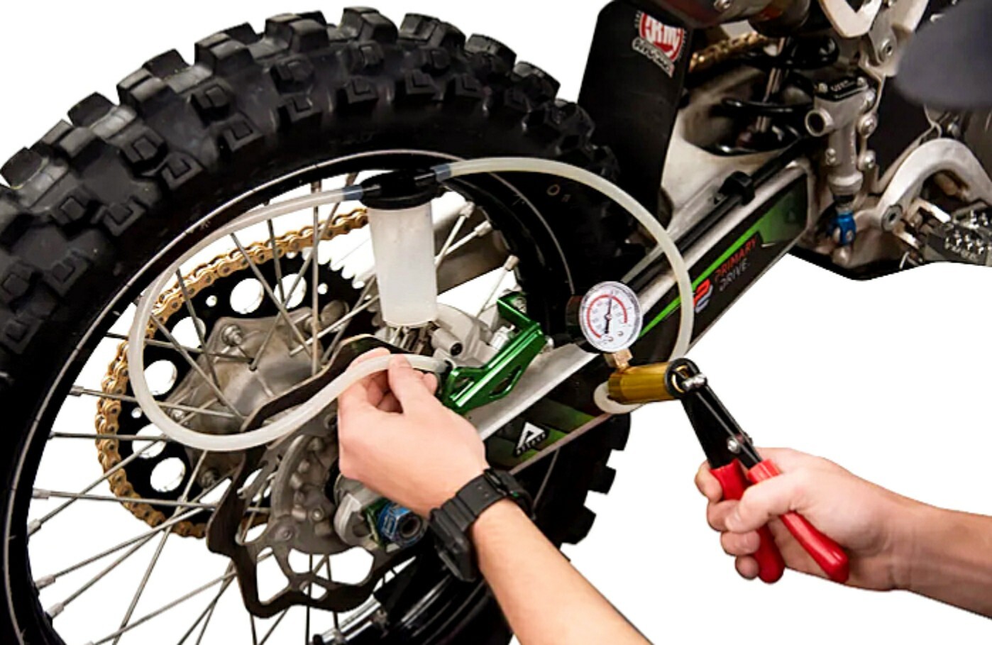 Tusk Brake Bleeder Vacuum Pump Kit Dirt Bike Motorcycle UTV ATV F150