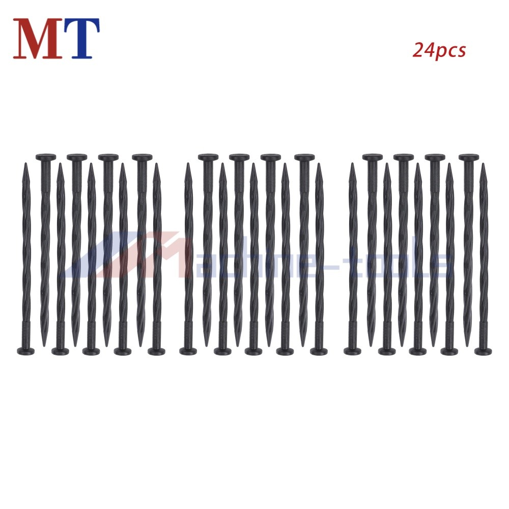 60FT Easy Flex L-Shaped No-Dig Landscape Edging 1.5" With 24 Anchoring Spikes