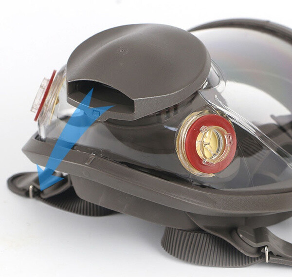 US Full Face Gas Mask Painting Spraying Respirator w/Filters for 6800 Facepiece
