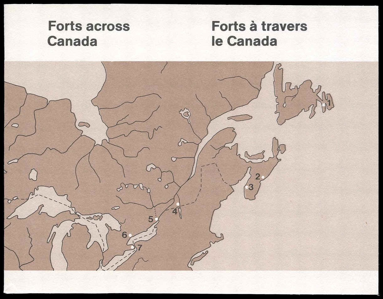Canada Stamps Booklet of 10, Canadian Forts - 2, #1059a, BK87 MNH