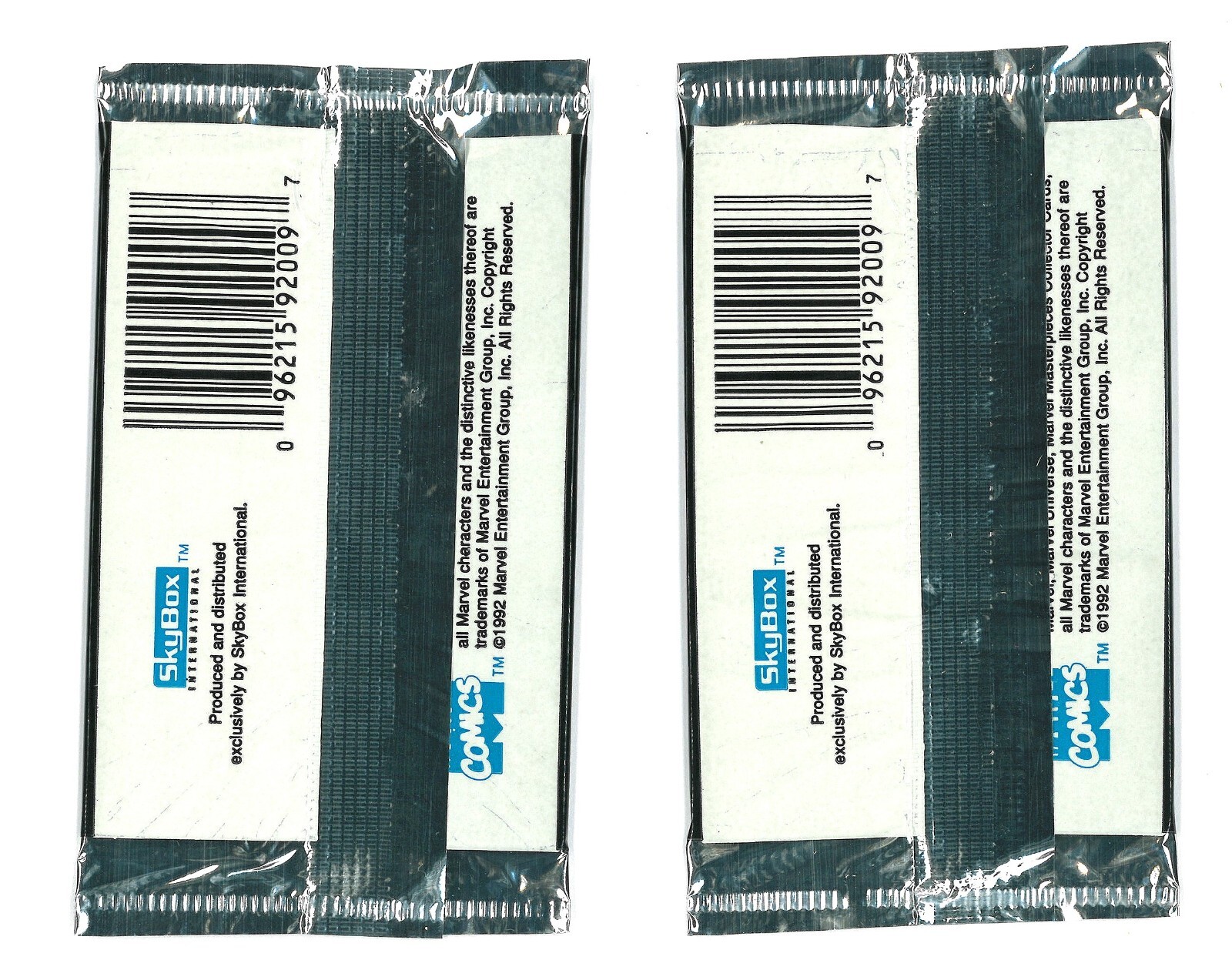 1992 SkyBox Marvel Masterpieces, Unopened Pack