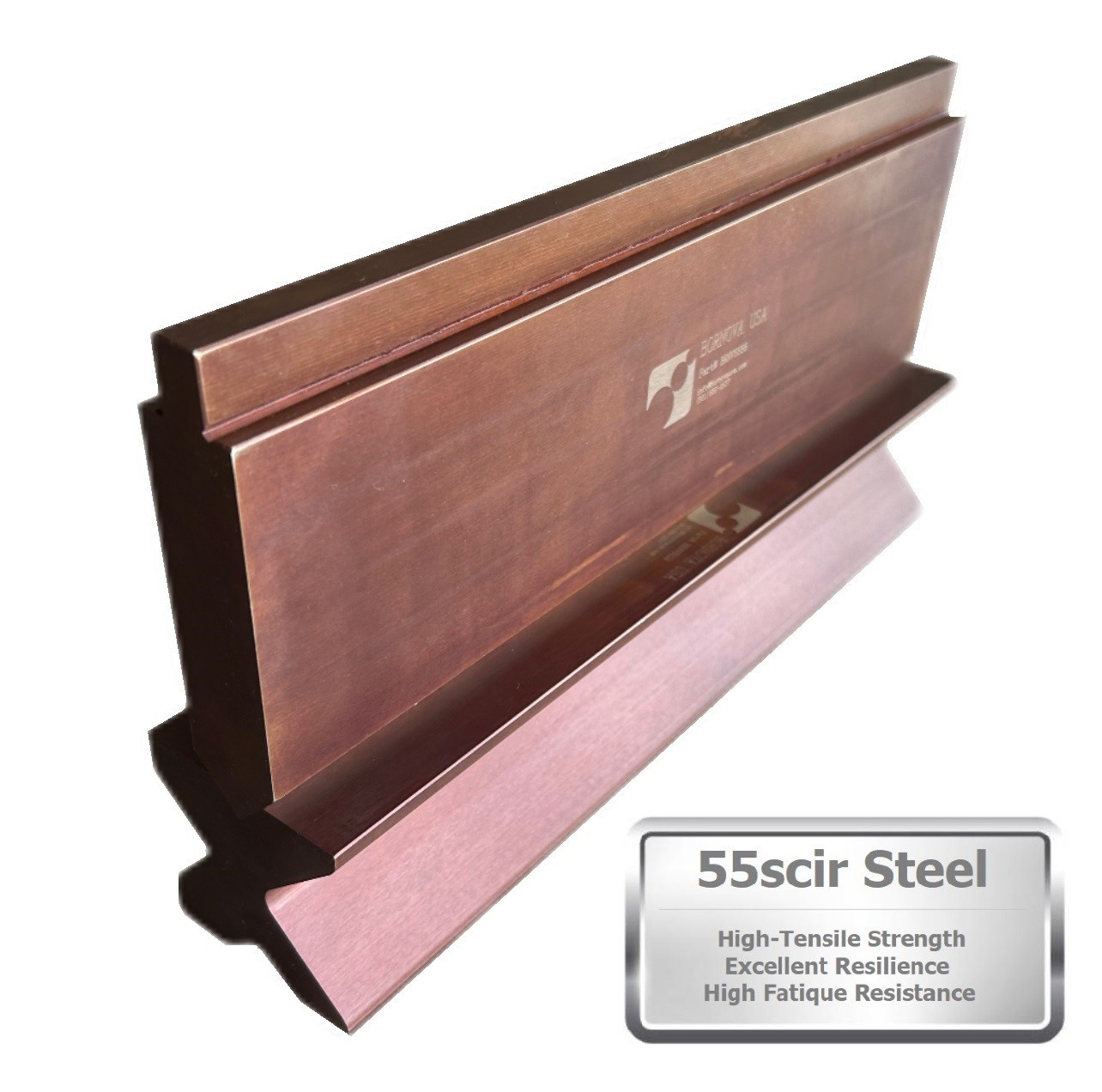 NEW 12" Press Brake Straight Punch (Height: 3.78") and 4-Way Die (2.36" sq)