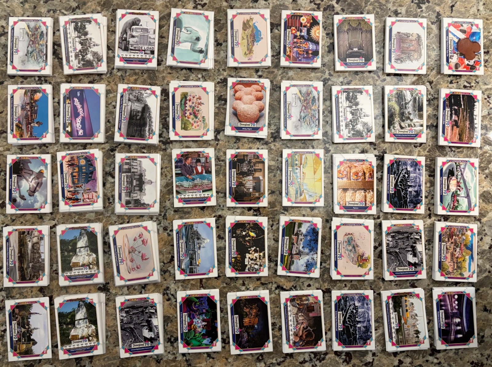 2025 Topps Disneyland 70th Anniversary 450 LOT SET Base Cards