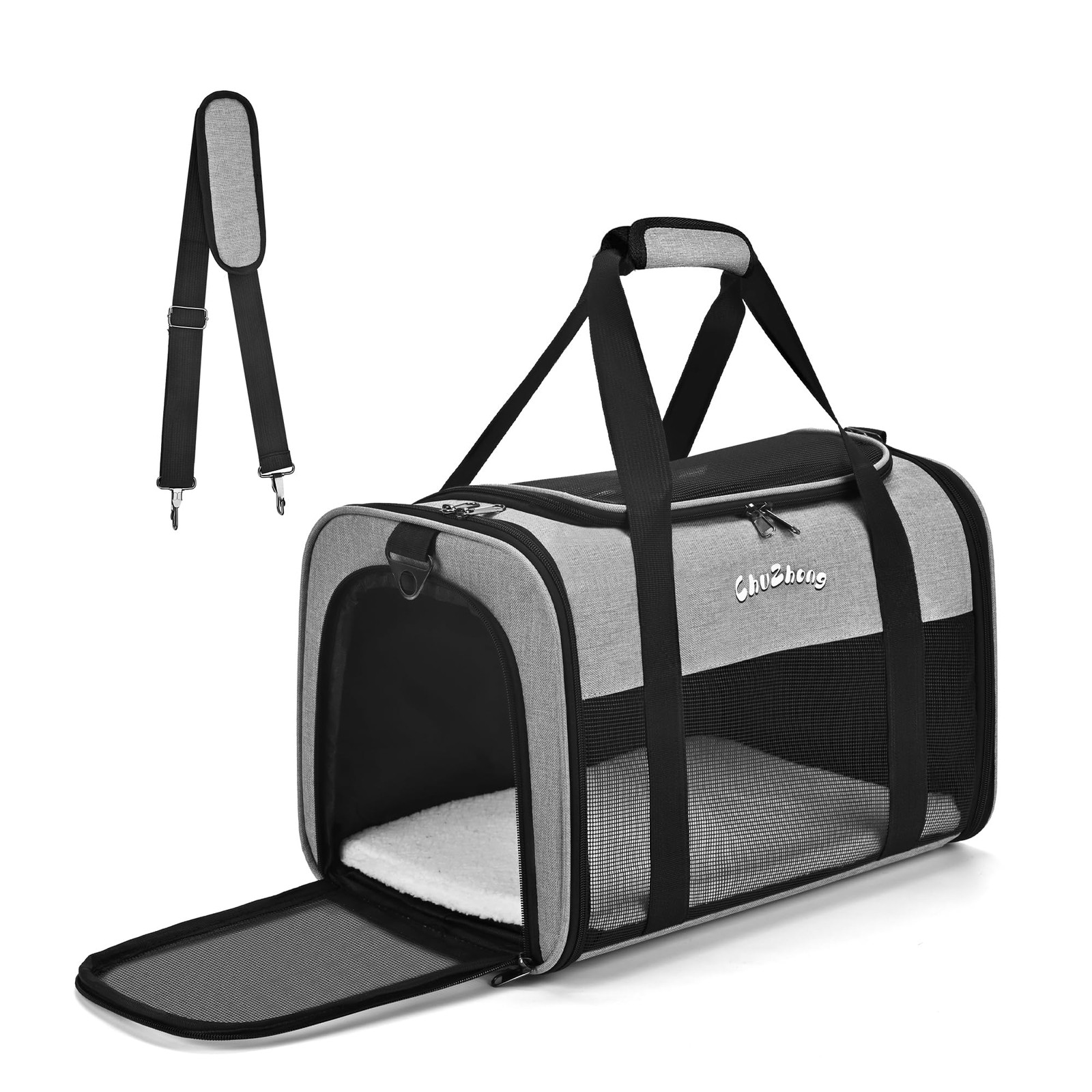 Airline Approved Pet Carrier for Cats & Small Dogs (Up to 18 Lbs) - Soft Side...