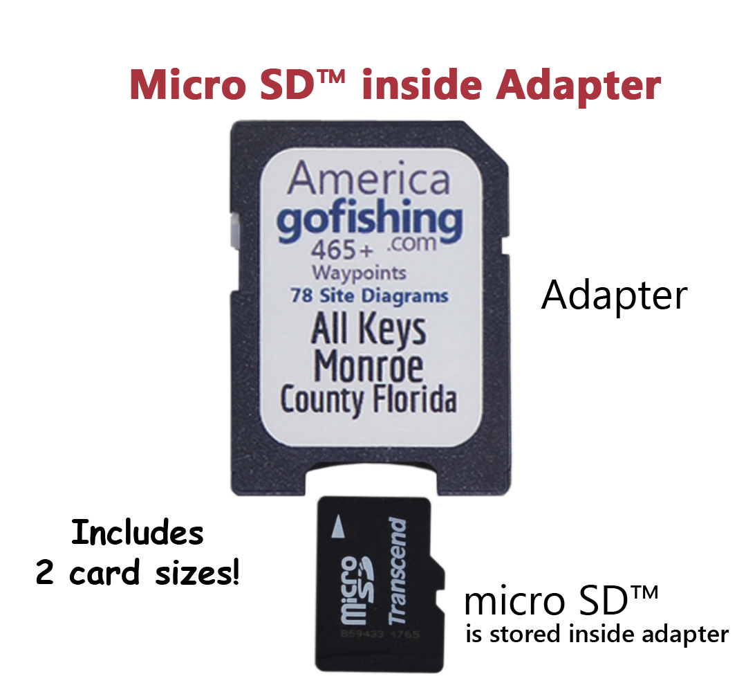 Southwest Florida Fishing & Dive Sites Memory Card